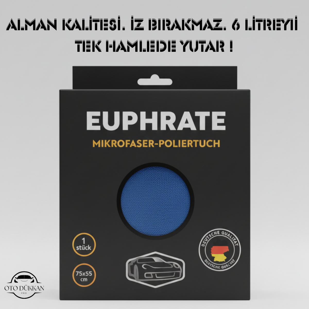 ProClean™ Alman Mikrofiber Bez- 6L çekim gücü